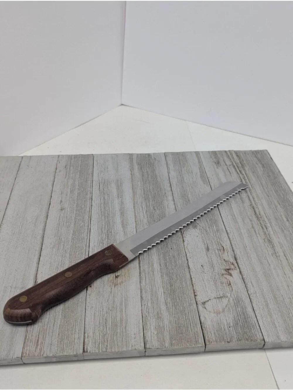 TRAMONTINA Inox Bread Knife Wood Handle 8